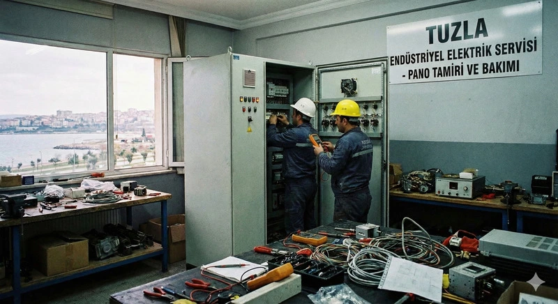 Tuzla ve Pendik Endüstriyel Elektrik Panosu Tamiri Yapan Acil Ustalar